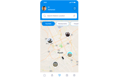 Riygo- Smart mobility concept for enhancing tourist journey in Riyadh -App Prototype